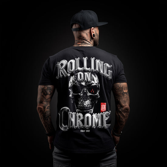 Rolling on Chrome T-Shirt black - Aneyone UG