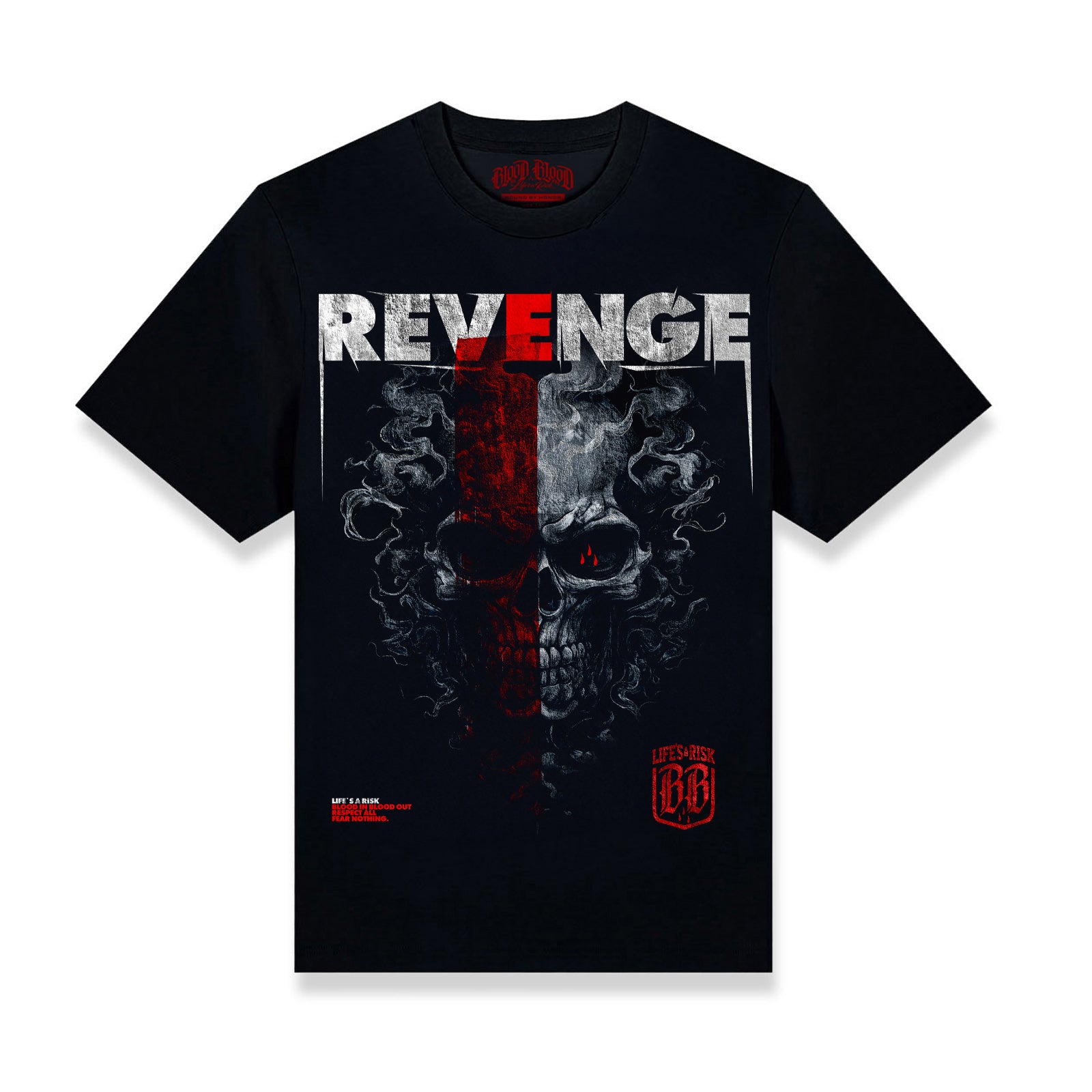 Revenge Skull T-Shirt black - Aneyone UG