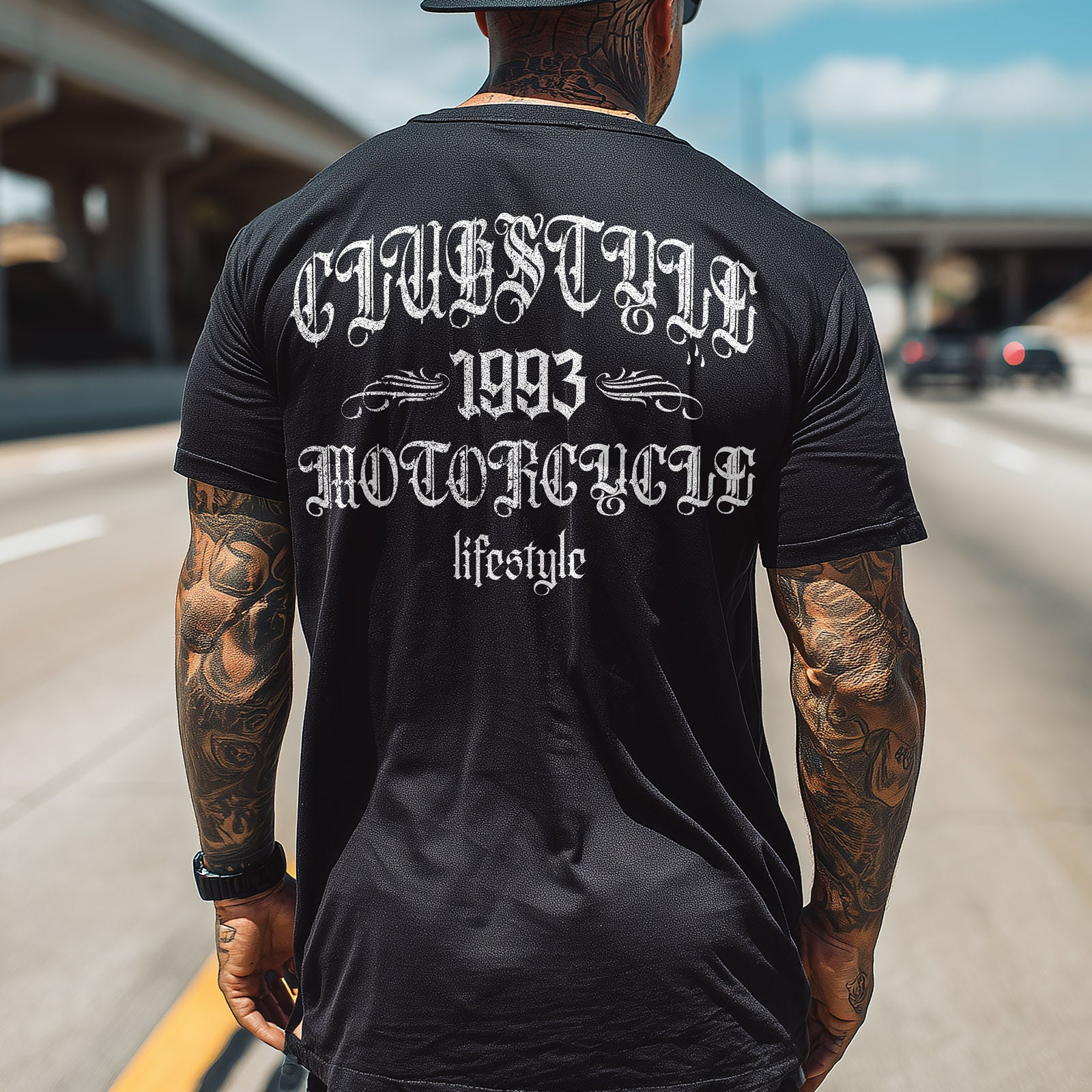 Clubstyle Lifestyle T-Shirt black - Aneyone UG