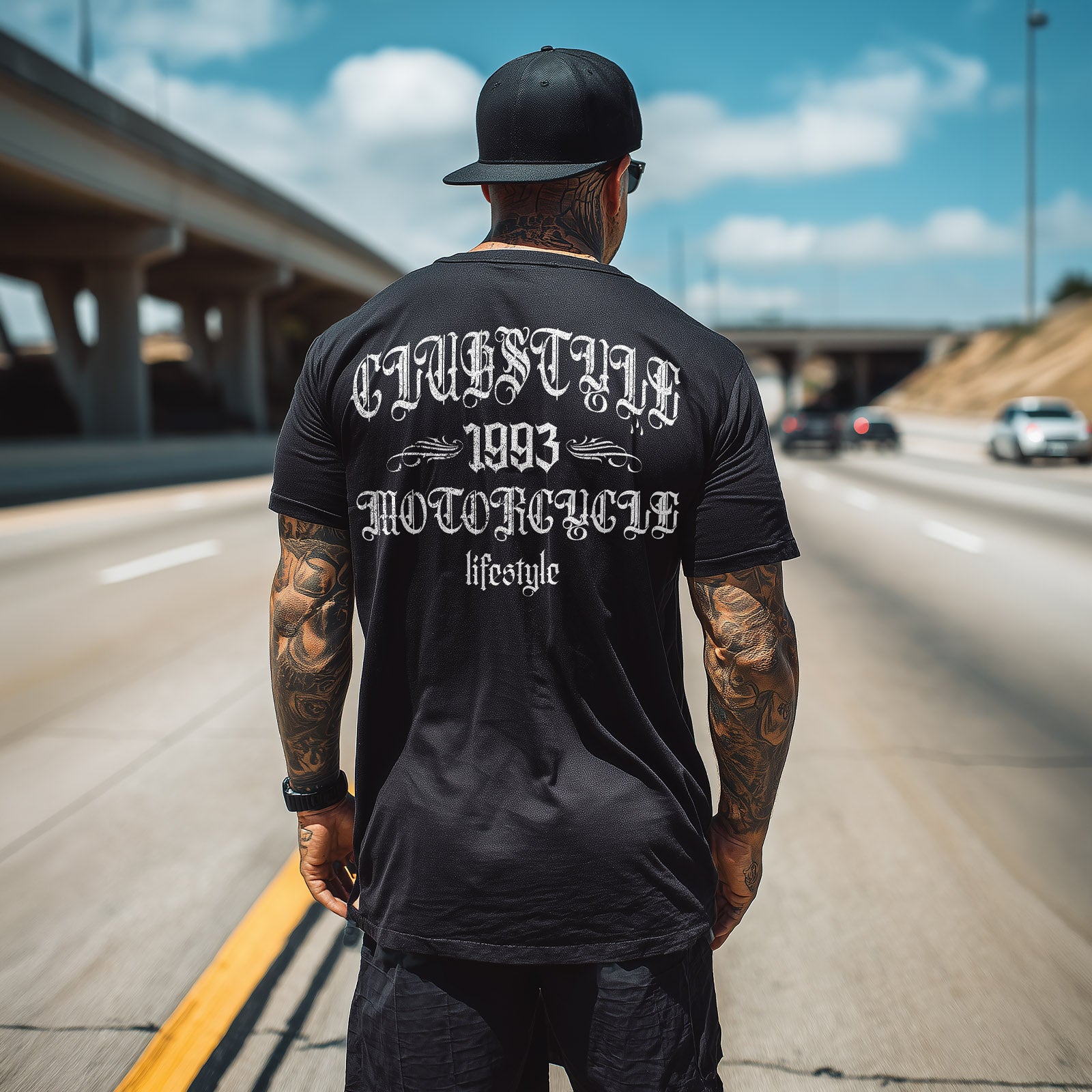 Clubstyle Lifestyle T-Shirt black - Aneyone UG