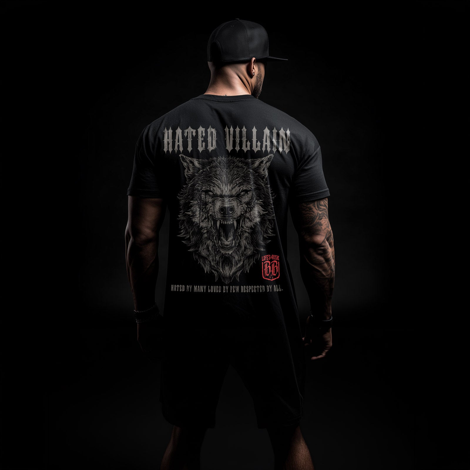 Hated Villain T-Shirt black - Aneyone UG