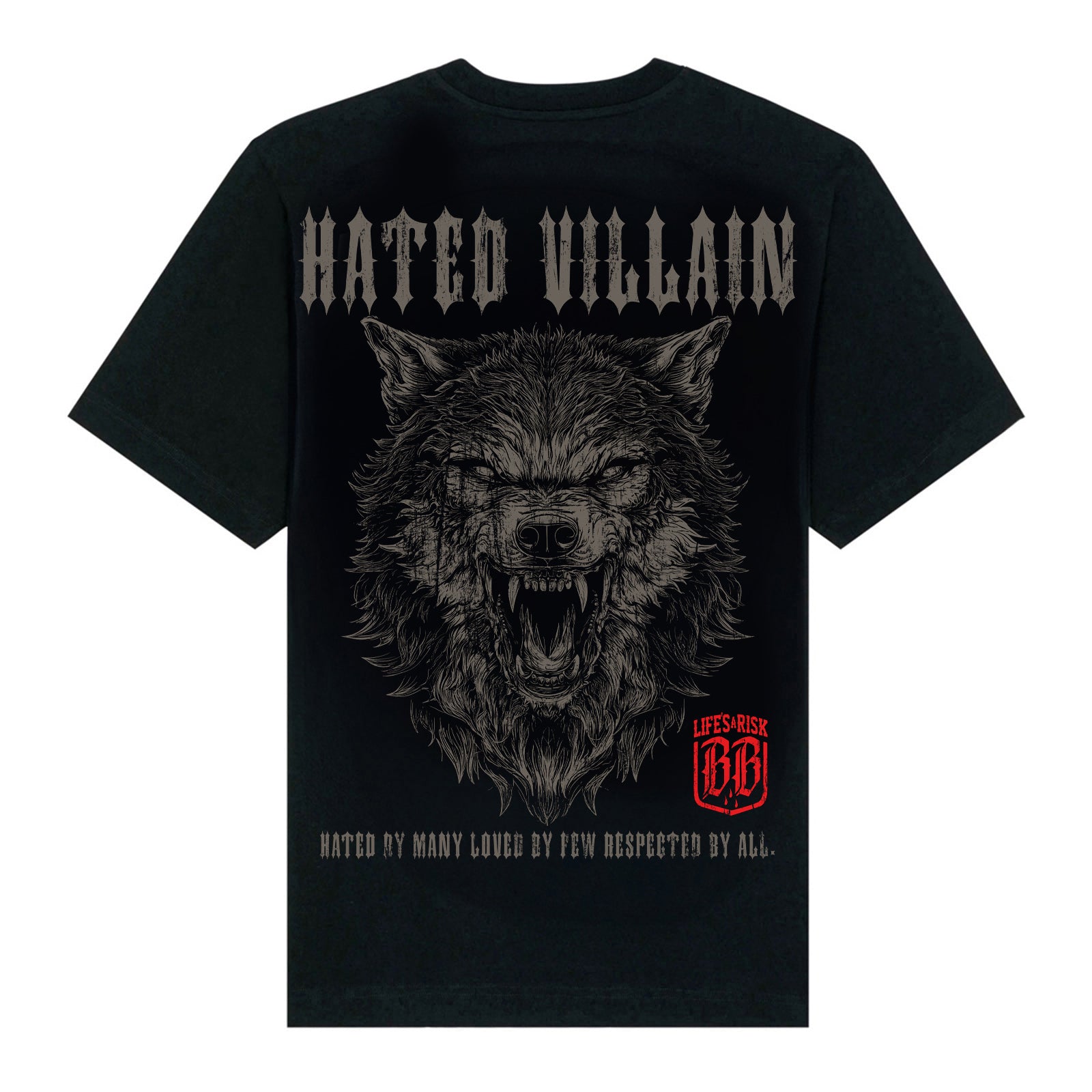 Hated Villain T-Shirt black - Aneyone UG