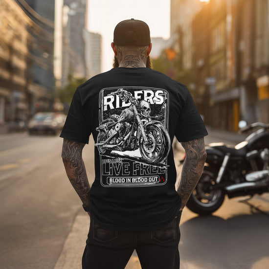 Live Free T-Shirt black