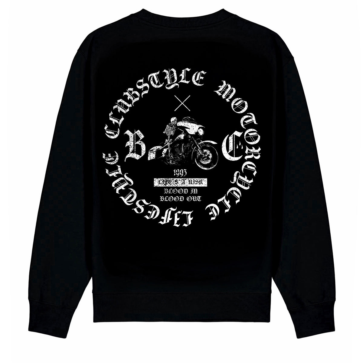 C.M.L. Sweatshirt Black - Aneyone UG