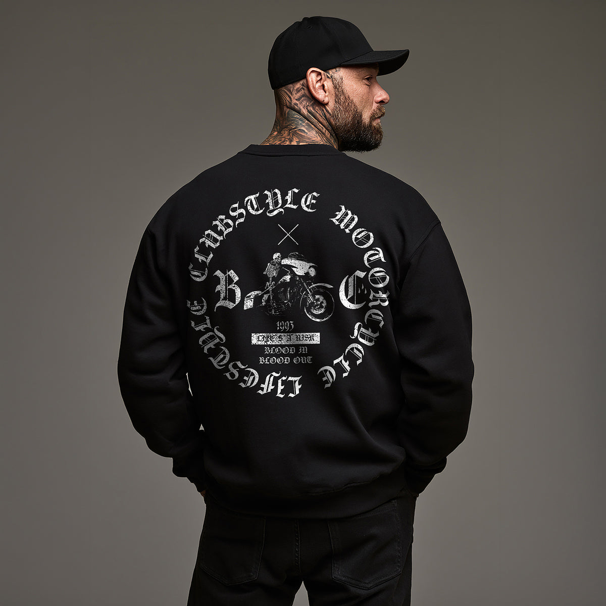C.M.L. Sweatshirt Black - Aneyone UG