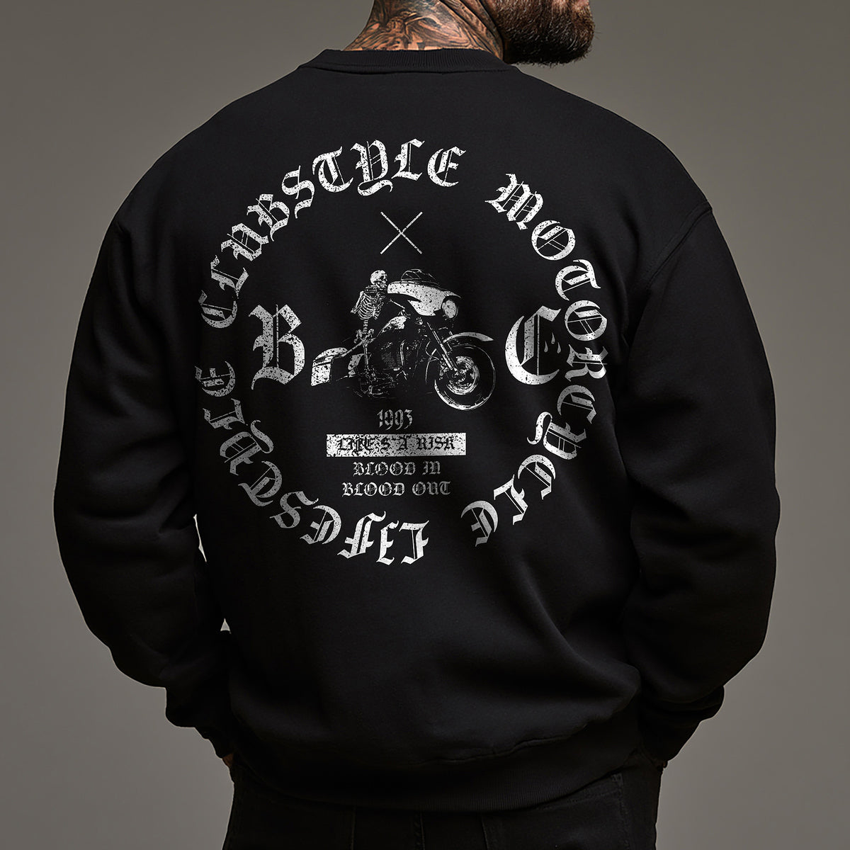 C.M.L. Sweatshirt Black - Aneyone UG