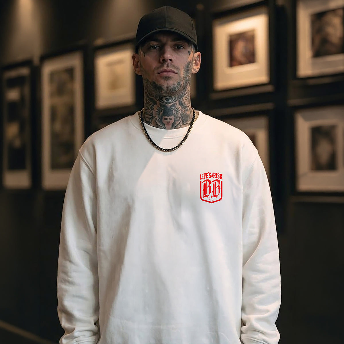 Dia De Muerte Sweatshirt White - Aneyone UG