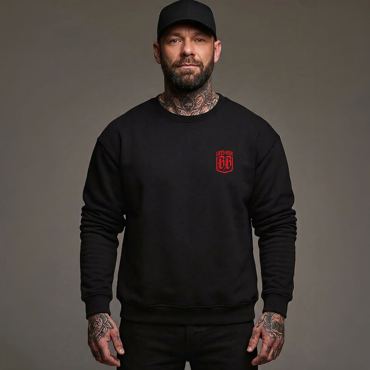 Born Ready Sweatshirt Black - Aneyone UG