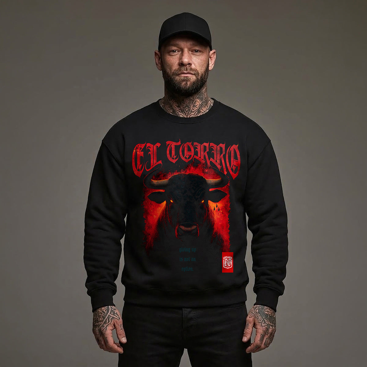 El Torro Sweatshirt Black - Aneyone UG