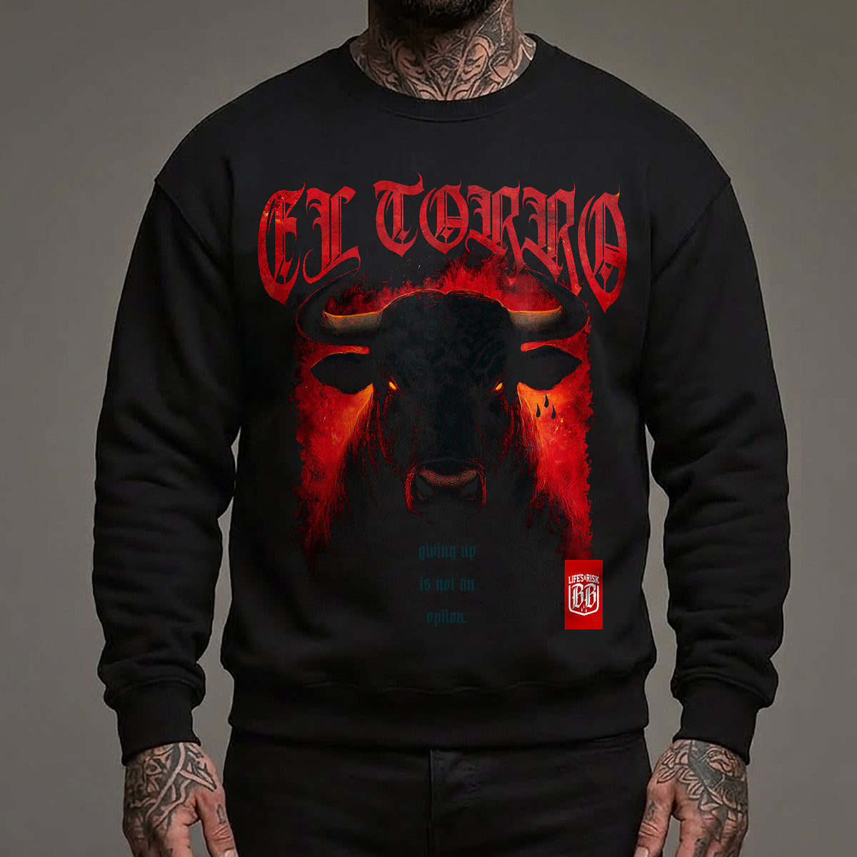El Torro Sweatshirt Black - Aneyone UG