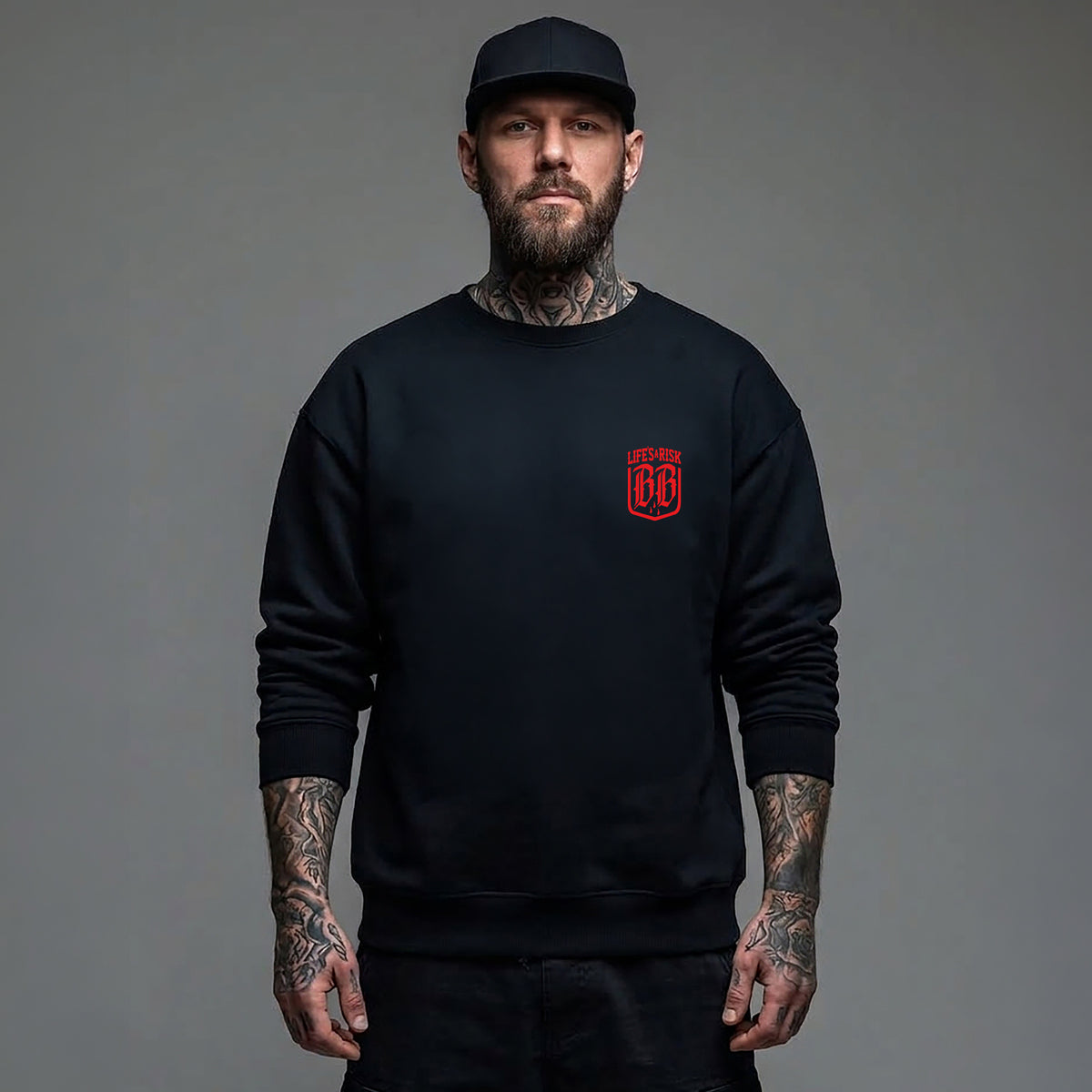 Pure Loyalty Sweatshirt Black - Aneyone UG