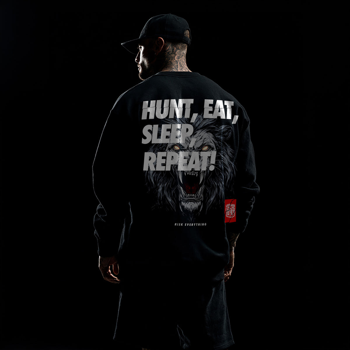 Hunter Sweatshirt Black - Aneyone UG