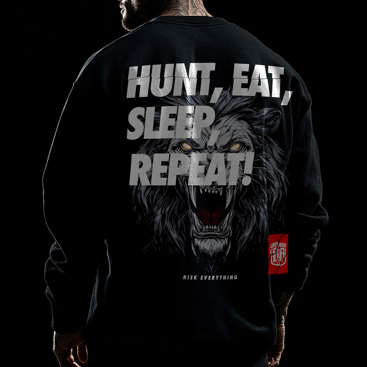 Hunter Sweatshirt Black - Aneyone UG