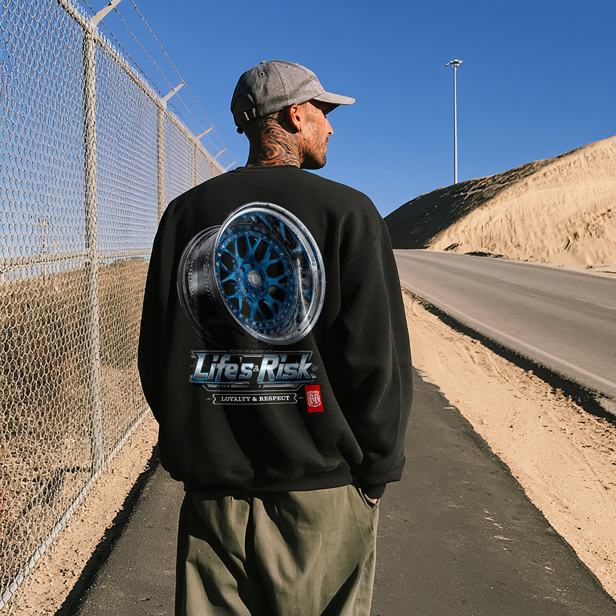 Rims Sweatshirt Black - Aneyone UG