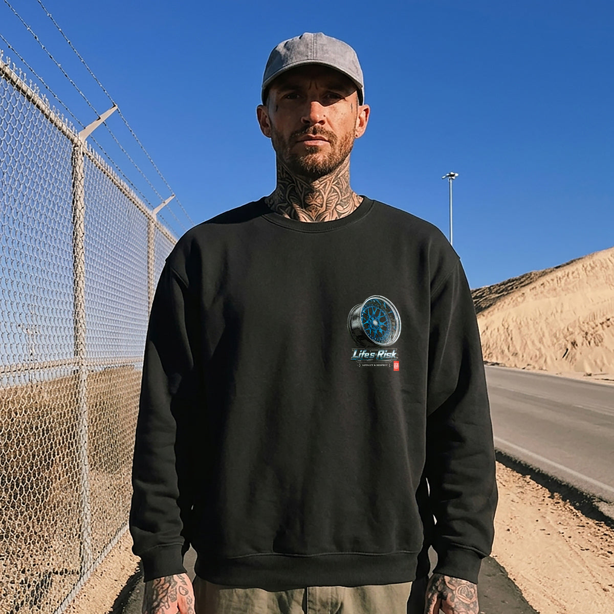 Rims Sweatshirt Black - Aneyone UG