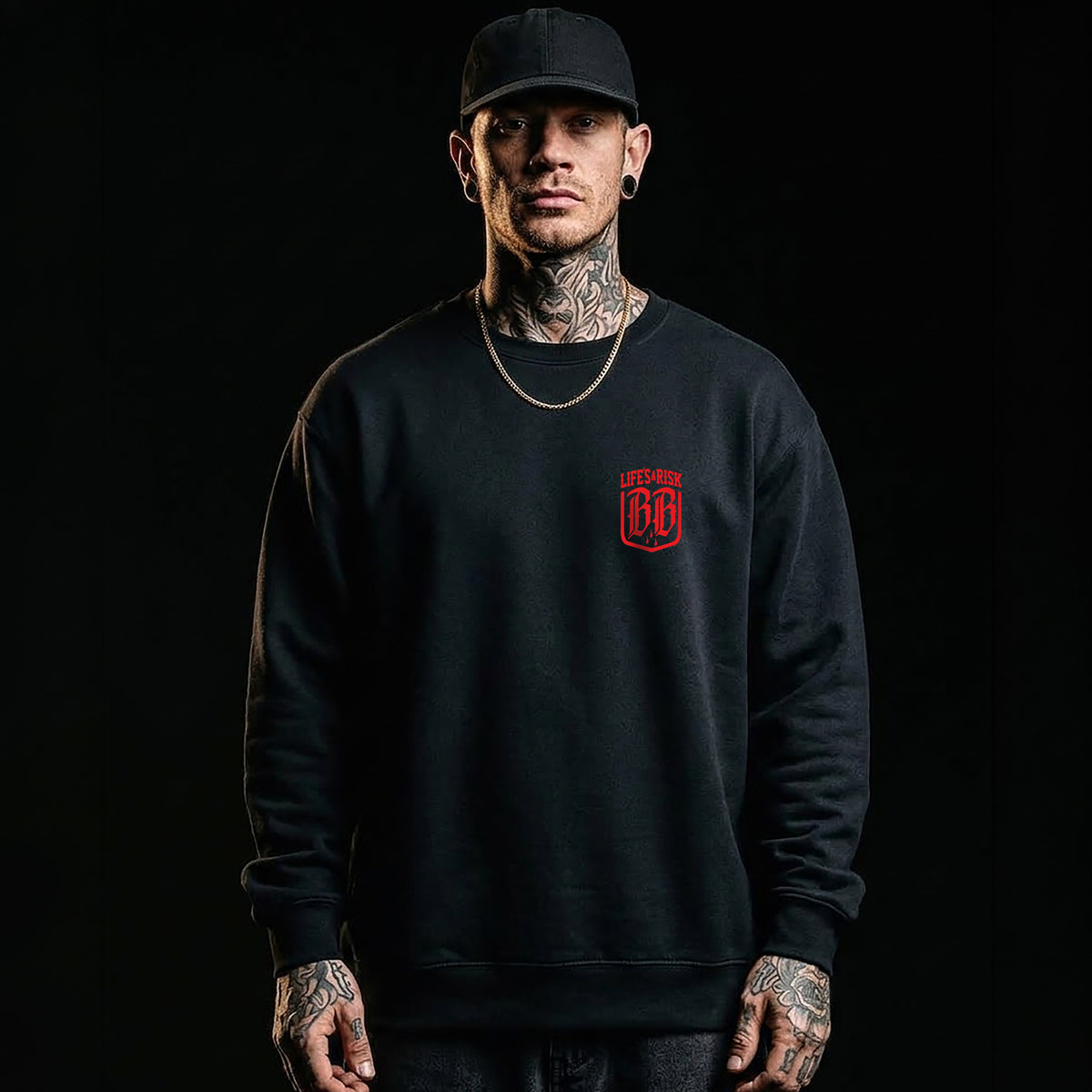 Clubstyle Sweatshirt Black - Aneyone UG