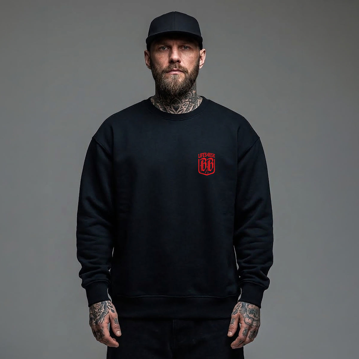 Muerte Gold Sweatshirt Black - Aneyone UG
