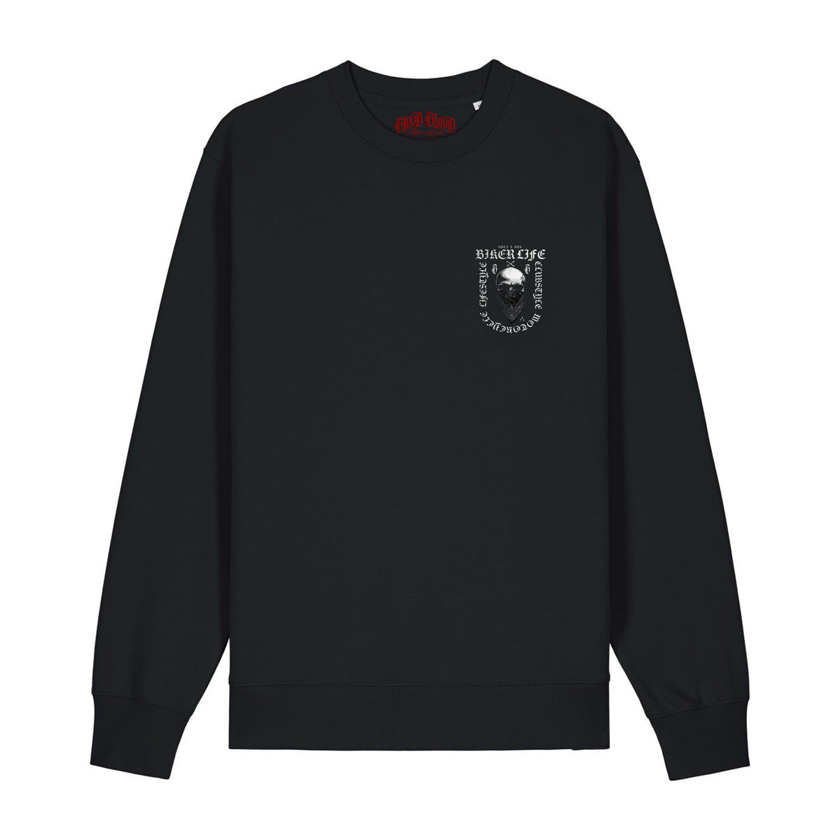 Biker Life Sweatshirt Black - Aneyone UG