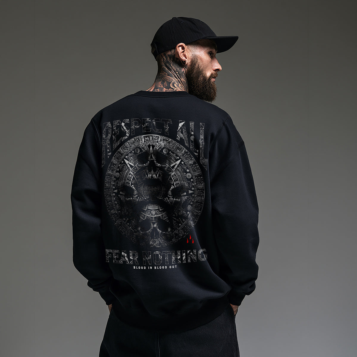 Calendar Sweatshirt Black - Aneyone UG