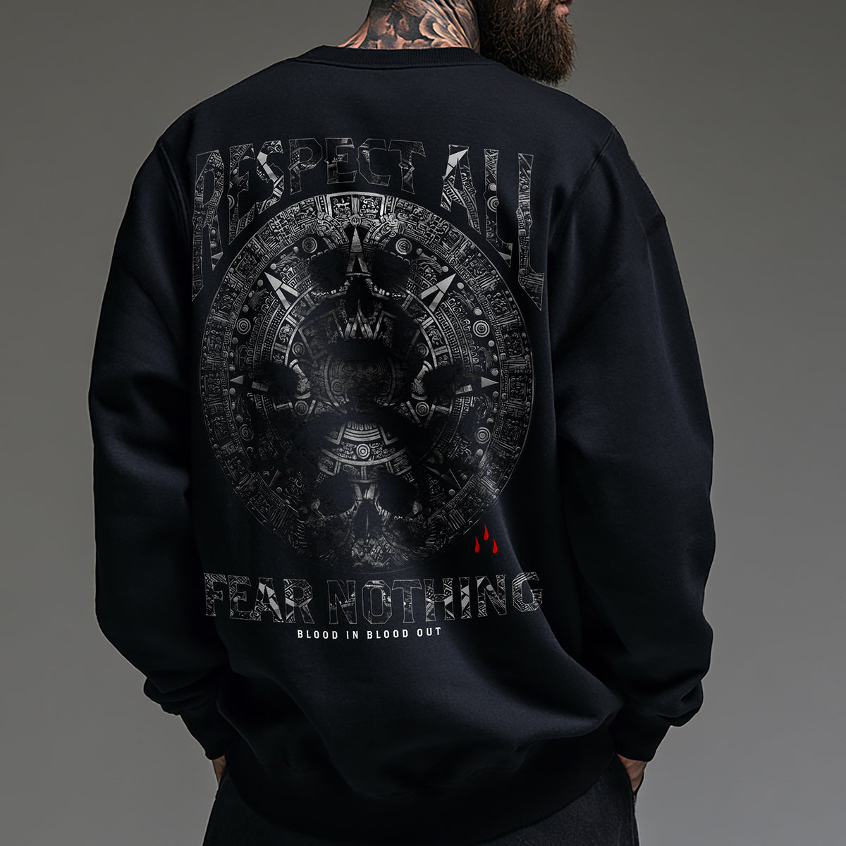Calendar Sweatshirt Black - Aneyone UG