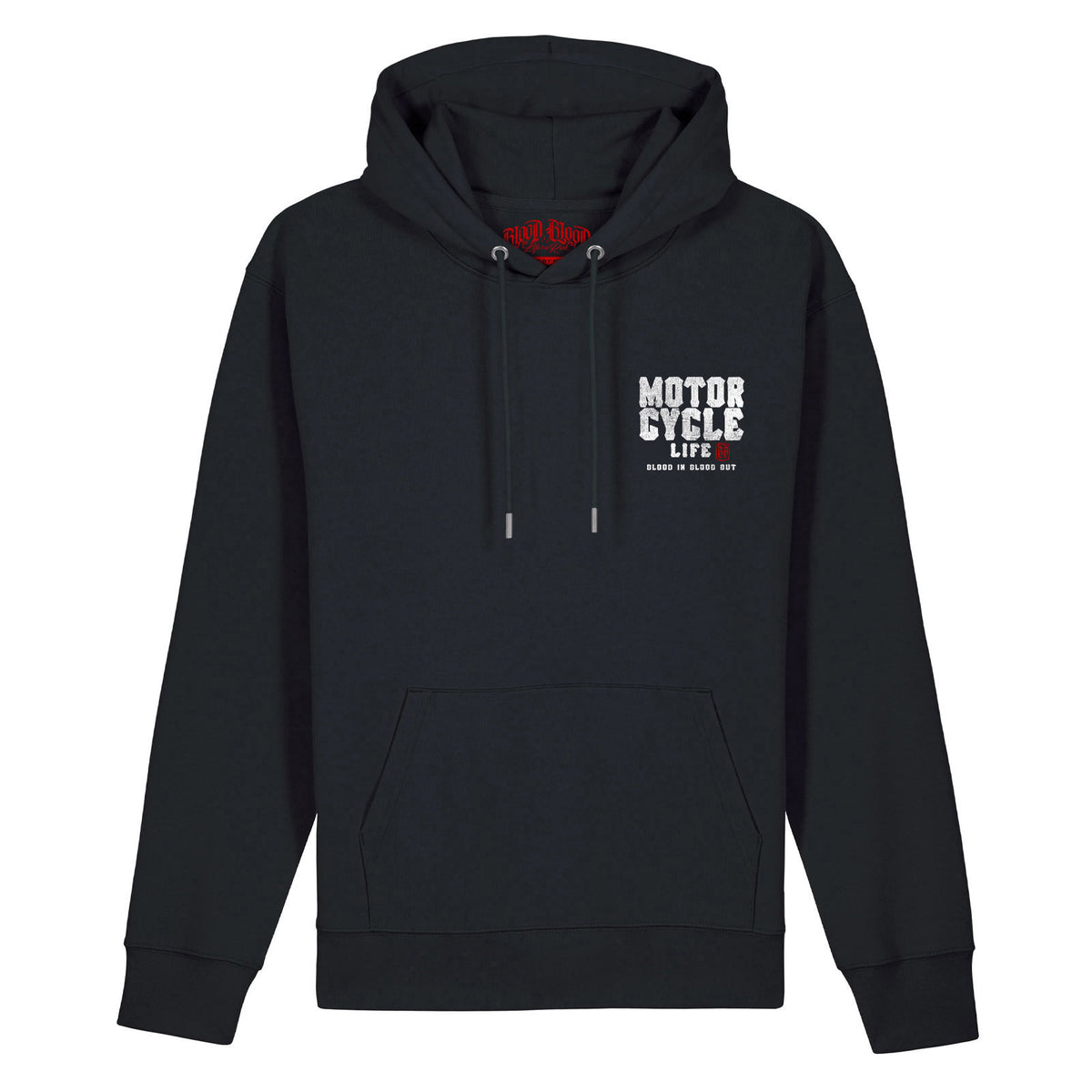 Motorcycle Life Hoodie Black - Aneyone UG