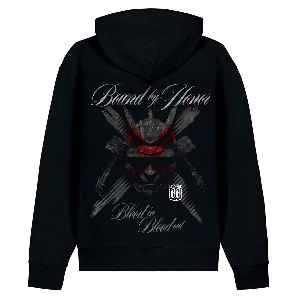 Samurai Hoodie Black - Aneyone UG