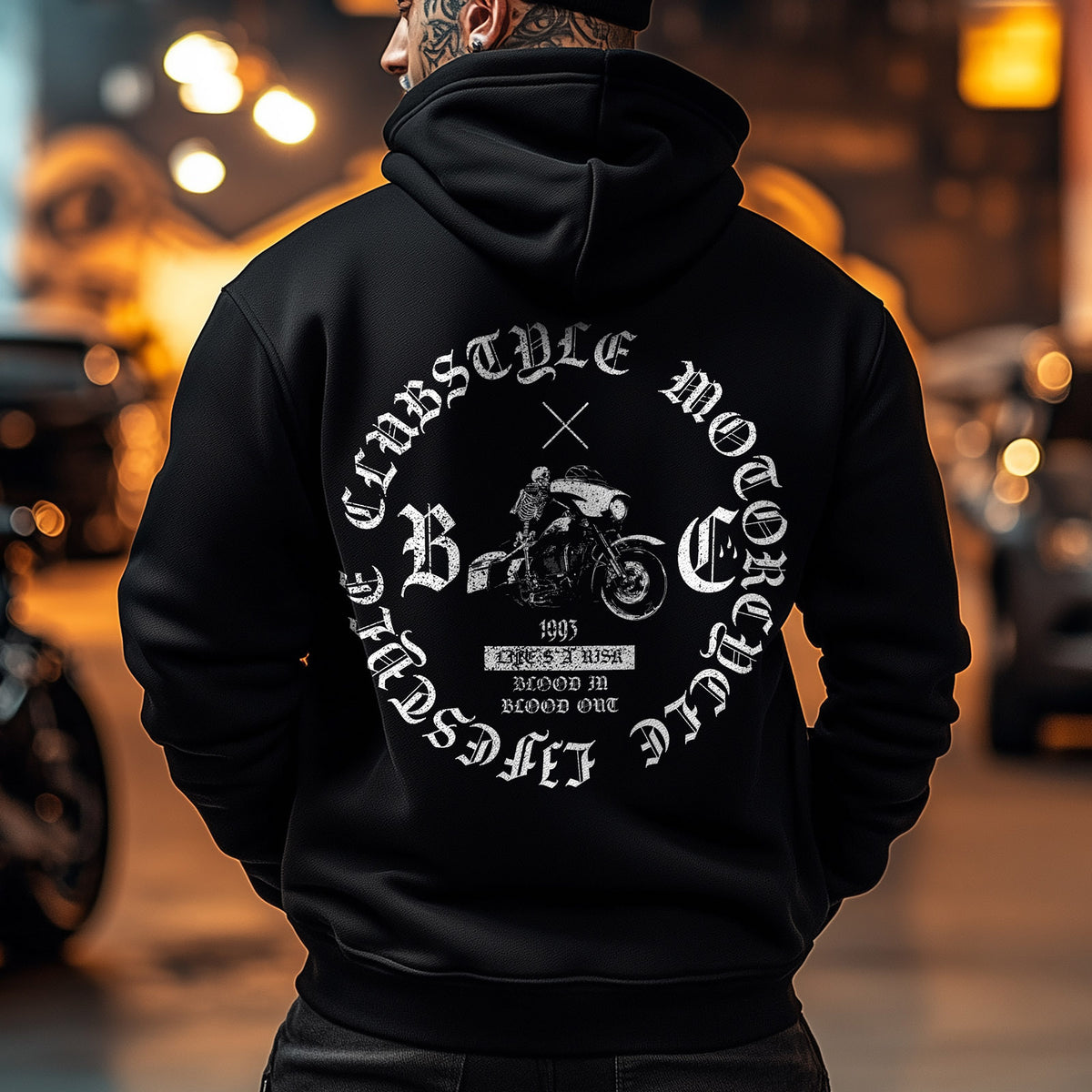 C.M.L. Hoodie Black - Aneyone UG