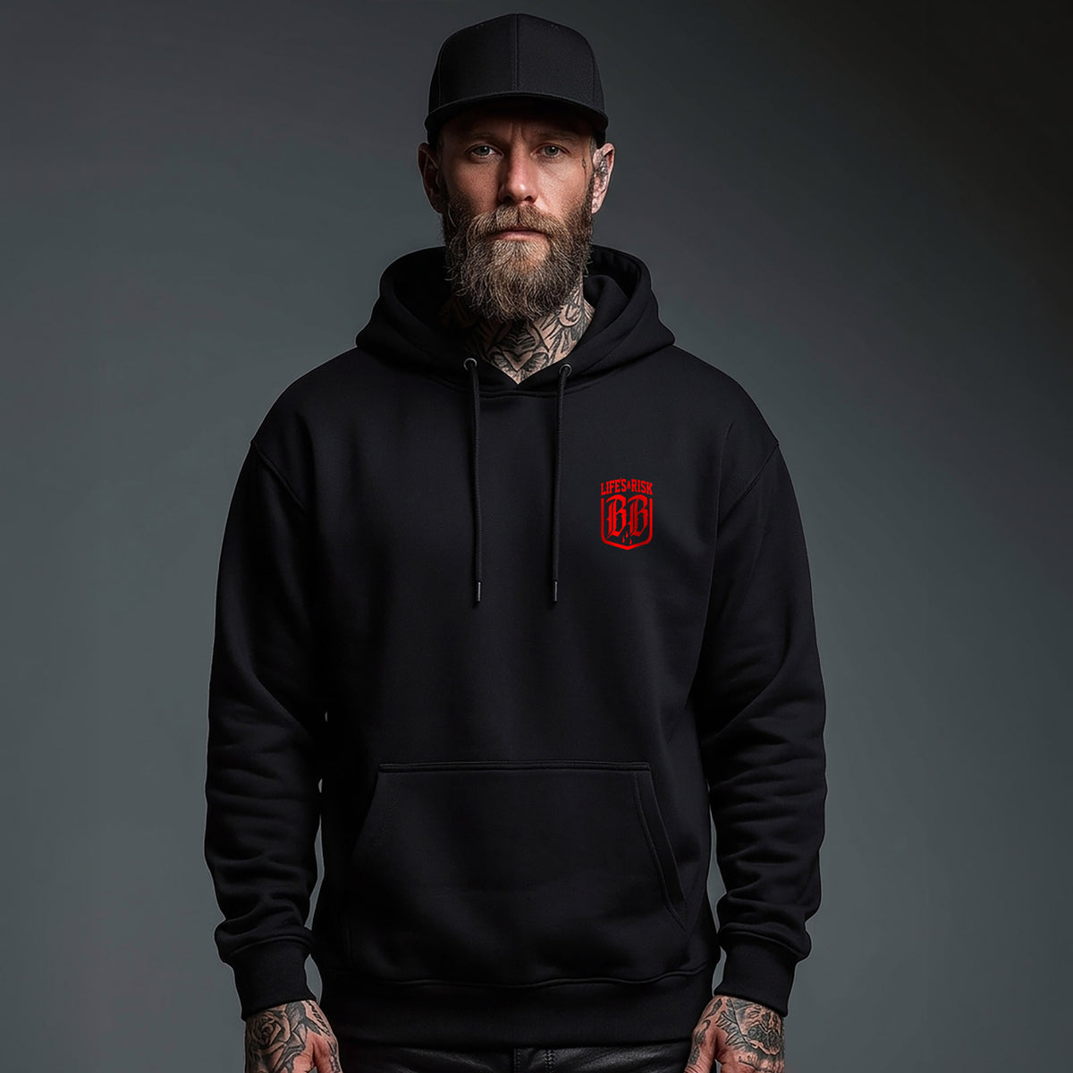 Clubstyle Hoodie Black - Aneyone UG
