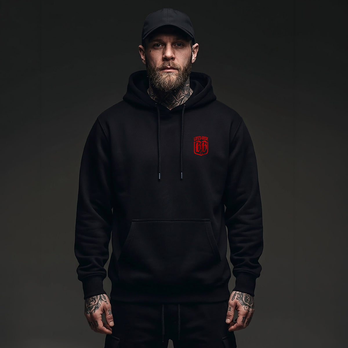Muerte Gold Hoodie Black - Aneyone UG