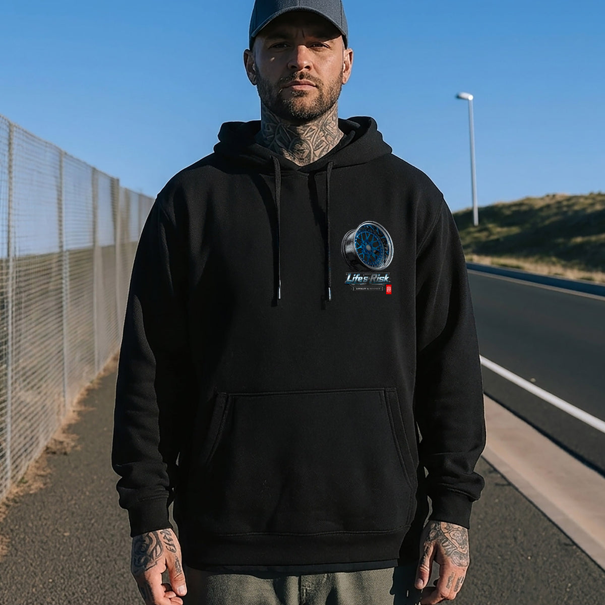 Rims Hoodie Black - Aneyone UG