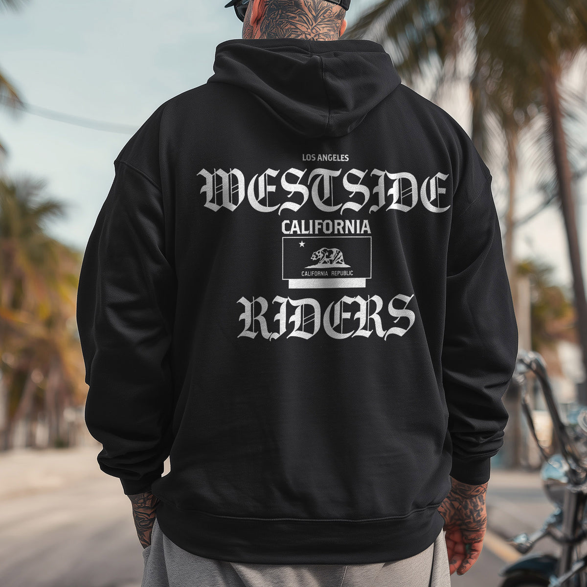 Westside Life Hoodie Black - Aneyone UG