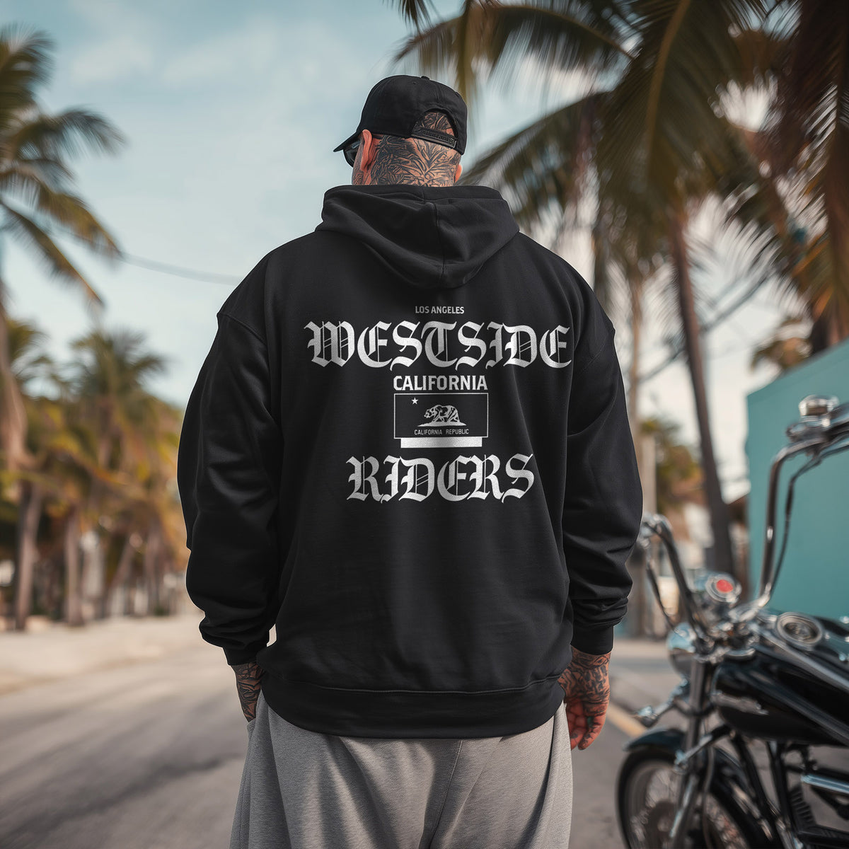 Westside Life Hoodie Black - Aneyone UG