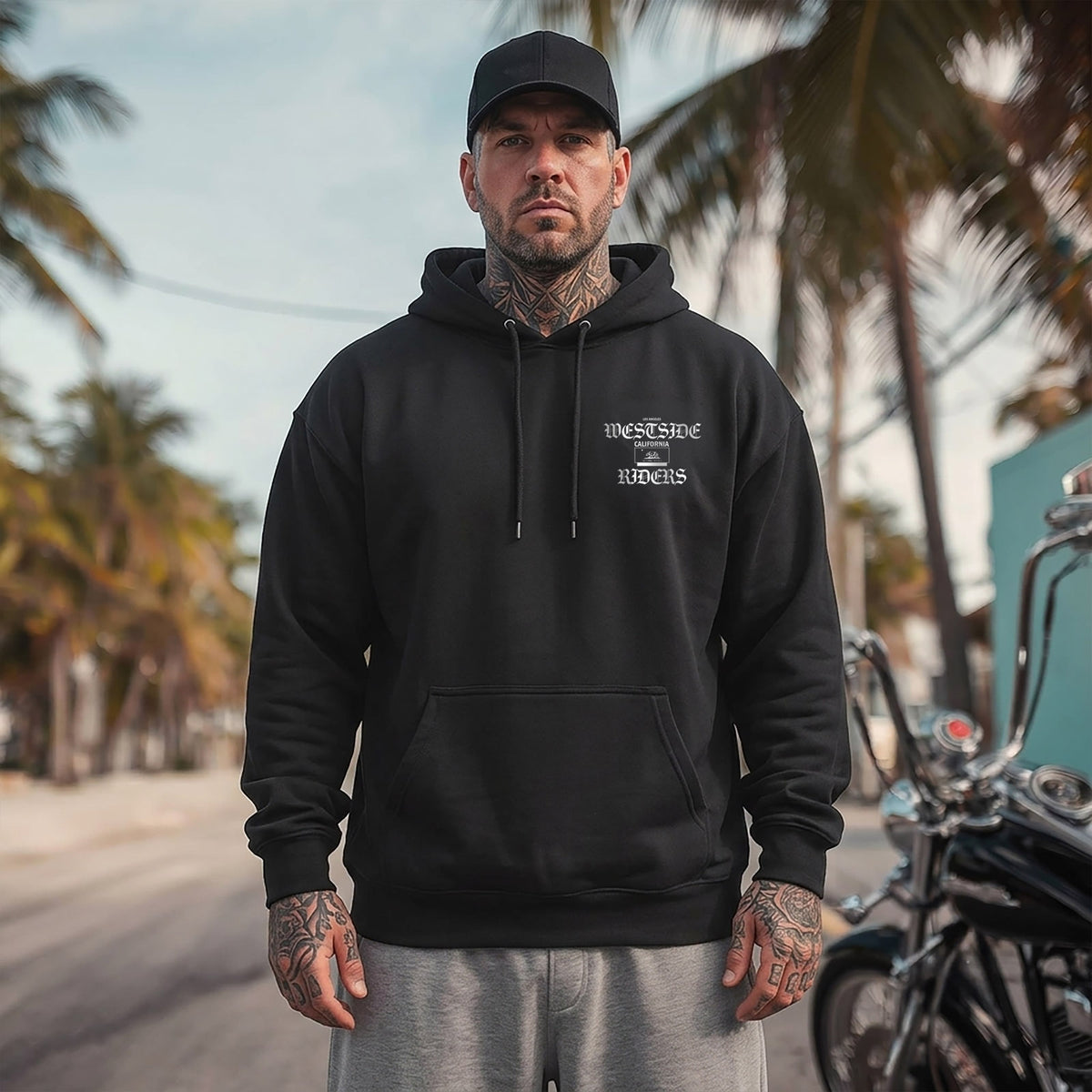 Westside Life Hoodie Black - Aneyone UG