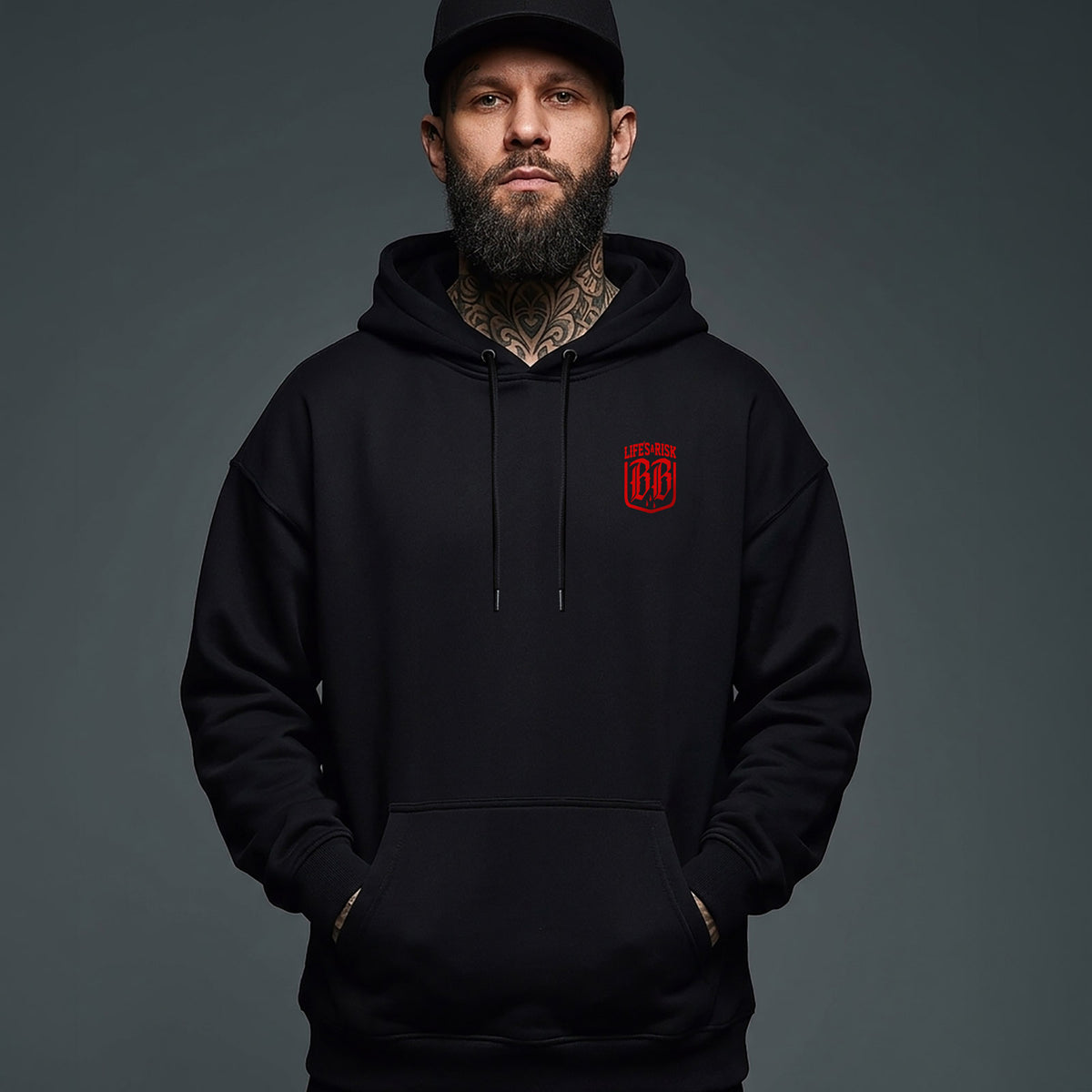 Born Ready Hoodie Black - Aneyone UG