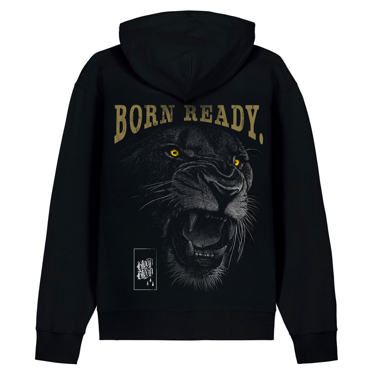 Born Ready Hoodie Black - Aneyone UG