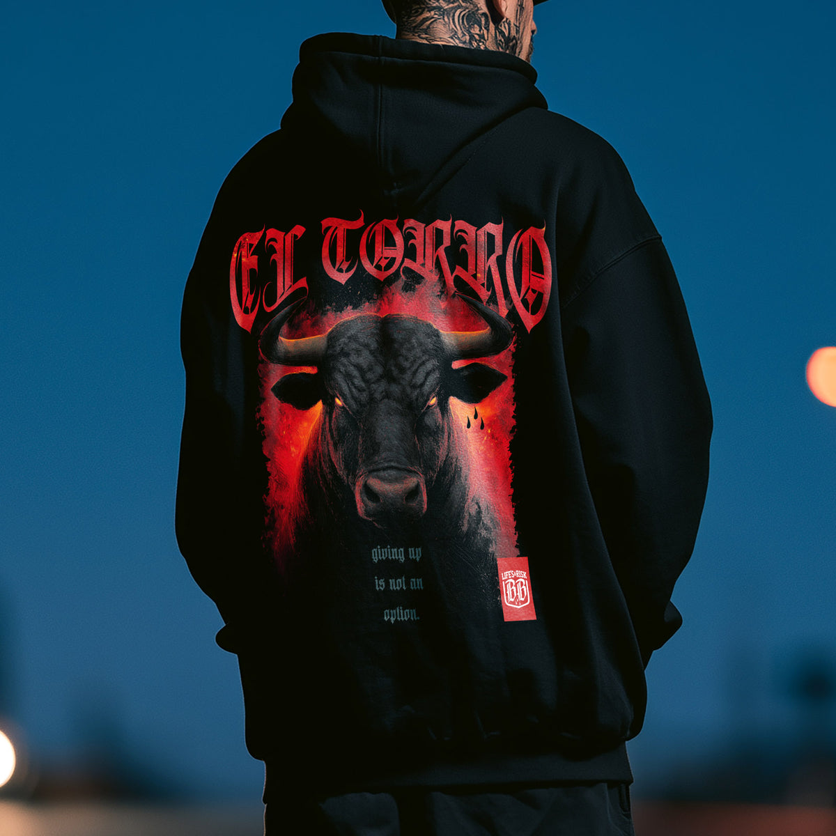 El Torro Hoodie Black - Aneyone UG