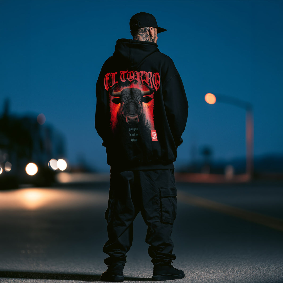 El Torro Hoodie Black - Aneyone UG