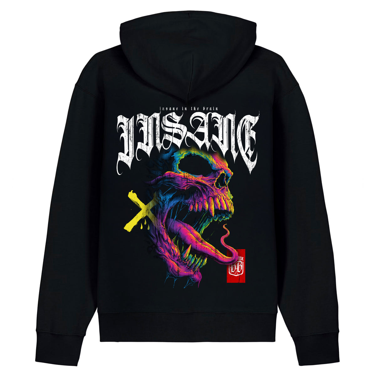 Insane Colours Hoodie Black - Aneyone UG