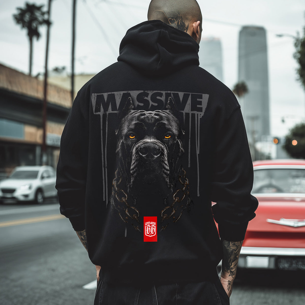 Massive Hoodie Black - Aneyone UG