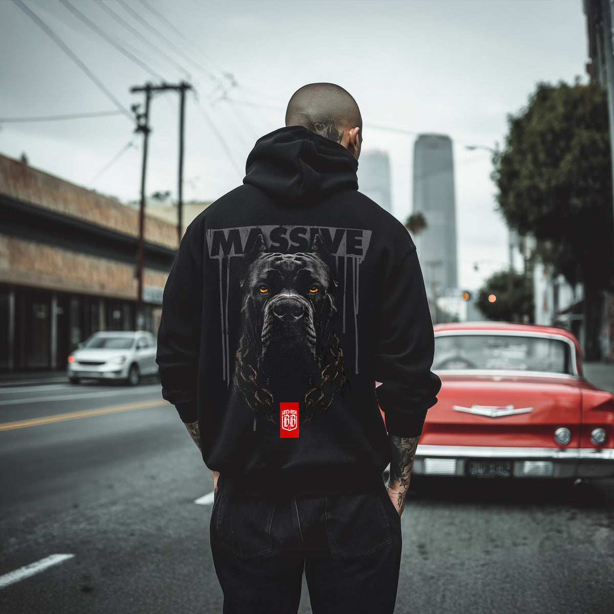 Massive Hoodie Black - Aneyone UG