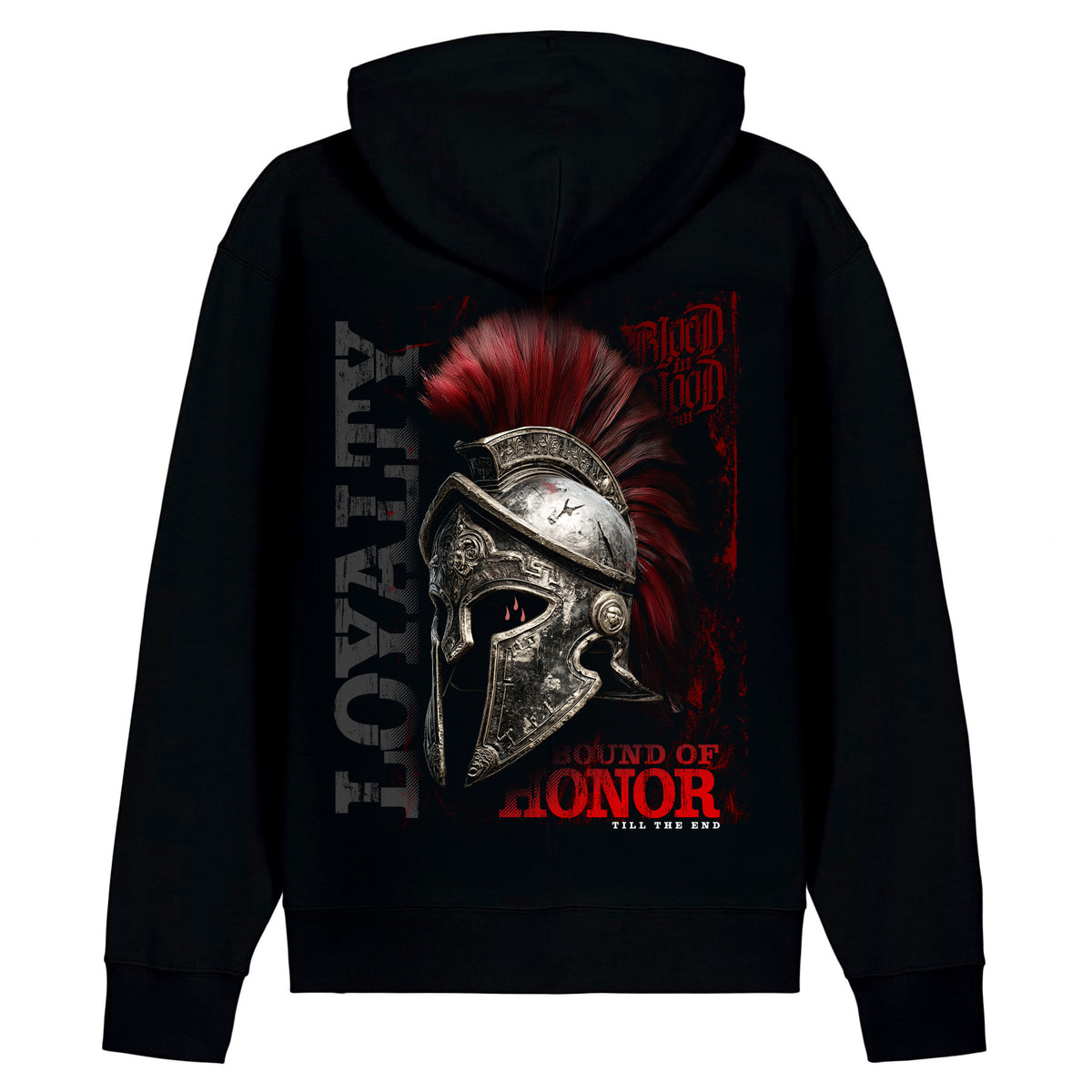 Spartan Hoodie Black - Aneyone UG