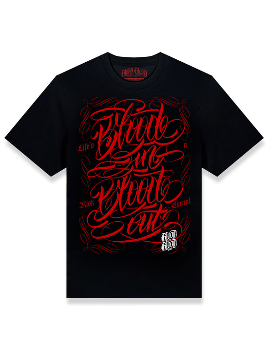 Lettering T-Shirt black