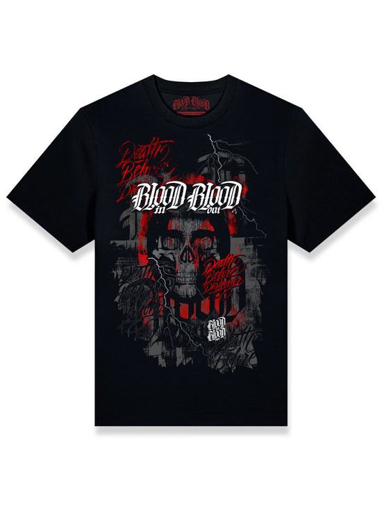 Lightning Skull T-Shirt black