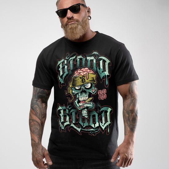 Zombie Brain T-Shirt black