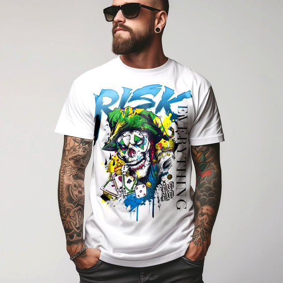 BC Risk Everything T-Shirt white