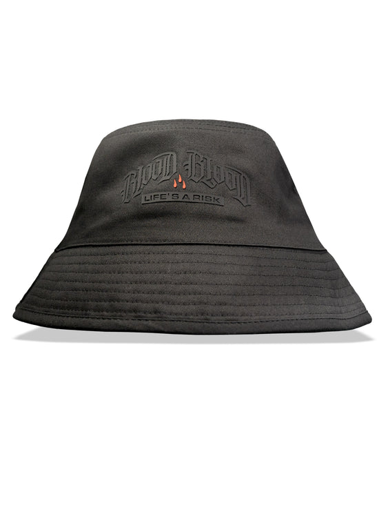 BC Bucket Hat Black-Logo Black