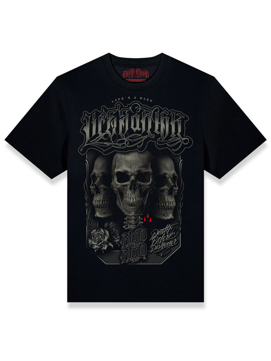 Three Skulls T-Shirt black