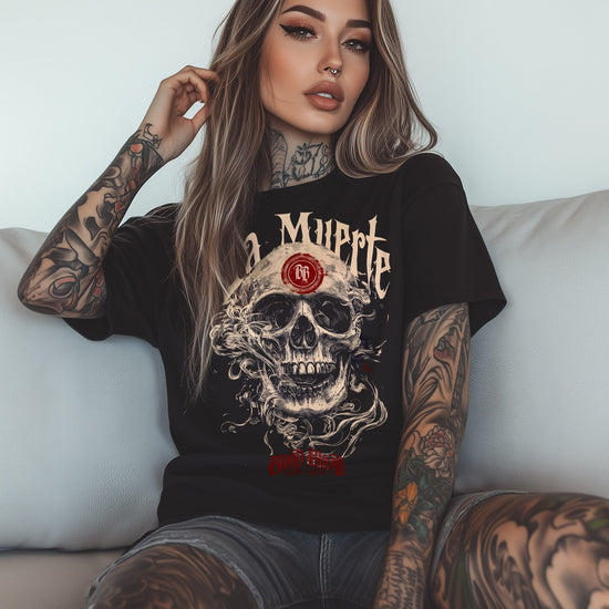 La Muerte T-Shirt Women black