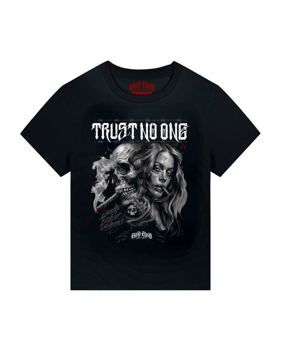 No Trust T-Shirt Women black