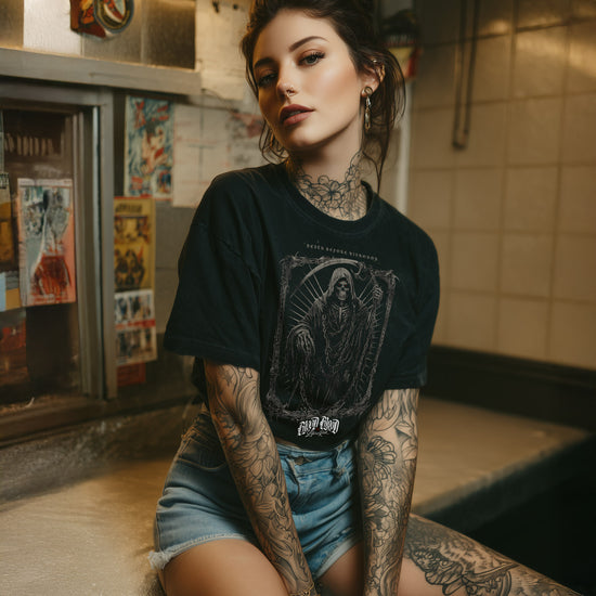 Death Before Dishonor T-Shirt Women black